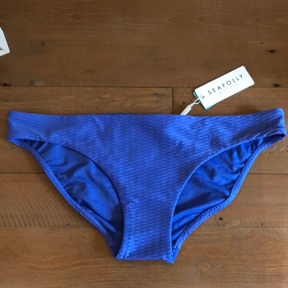 Seafolly LaLuna Hipster - Baja Blue